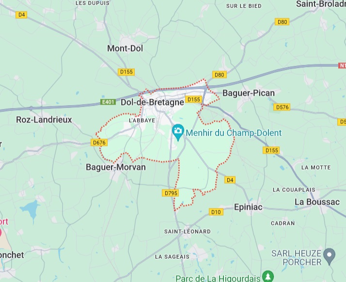 Vue du Mont-Dol